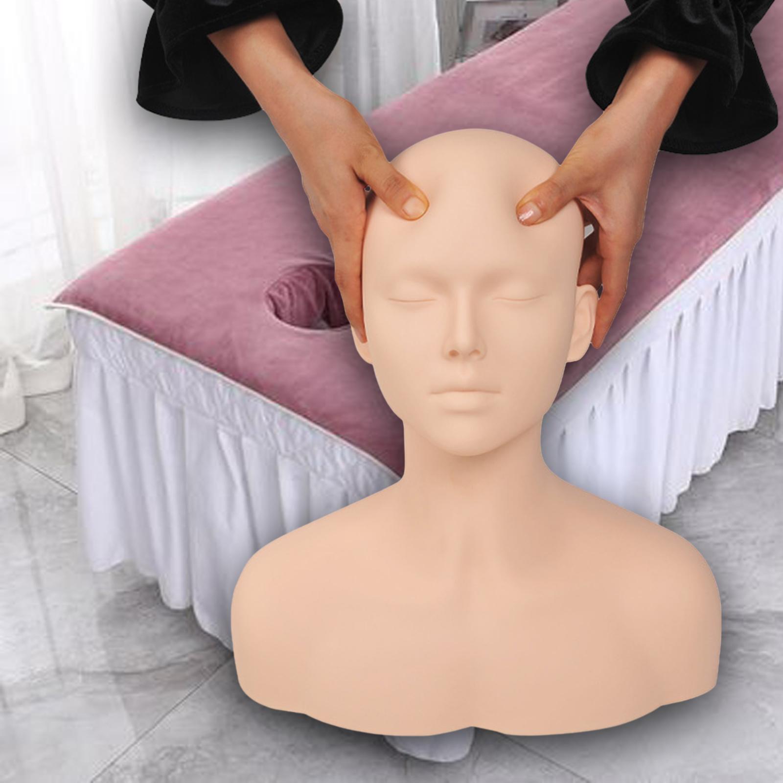 Beauty Makeup Training - Profesjonalna główka treningowa manekin do masażu