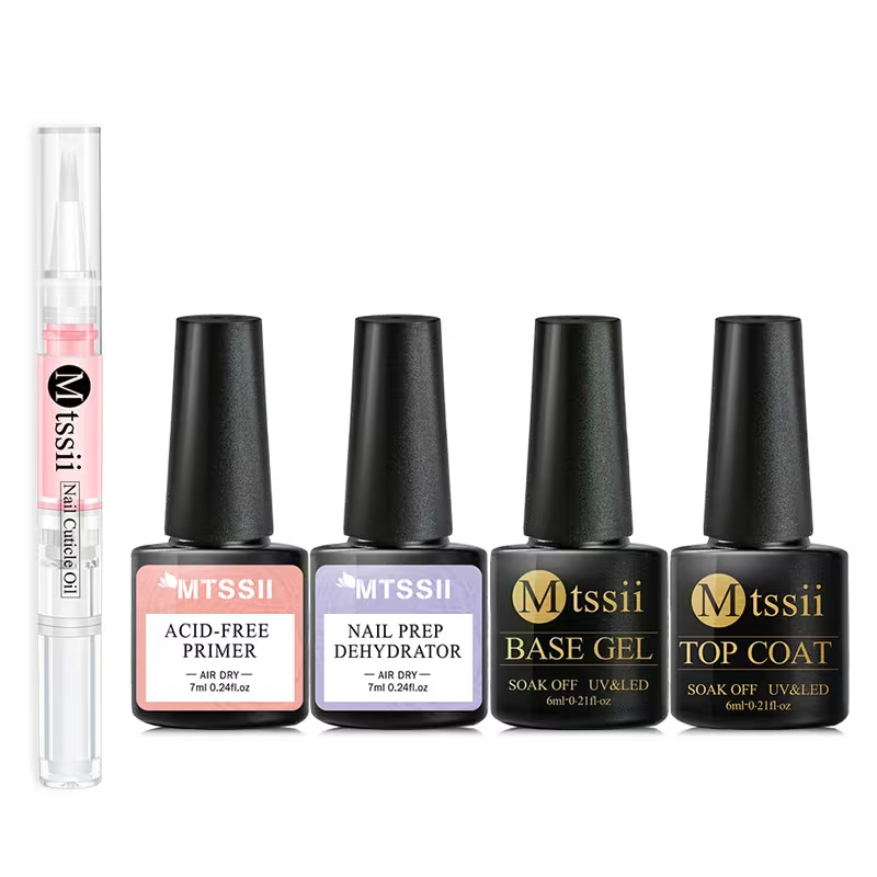 Nail Dehydrator Primer - 5-częściowy zestaw żeli do paznokci, kompletny