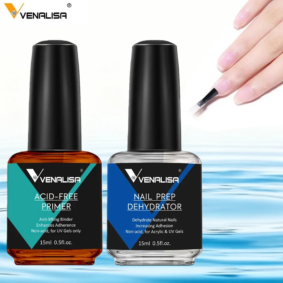 Nail Dehydrator Primer - Zestaw 2 szt. dehydratora do paznokci