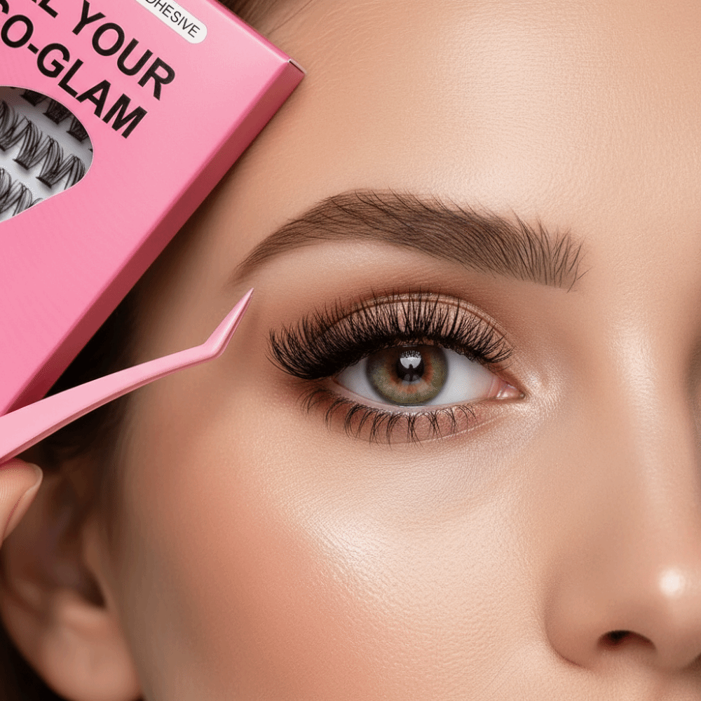 False Eyelashes Natural - Naturalny wygląd, zestaw do samodzielnego przedłużania