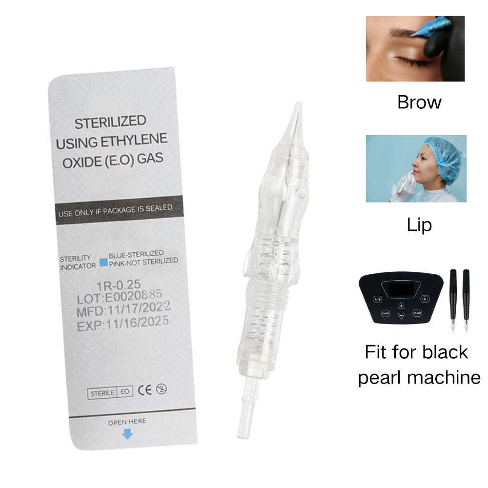 Merit Beauty Makeup - 10/50 sztuk igły do ​​tatuażu na