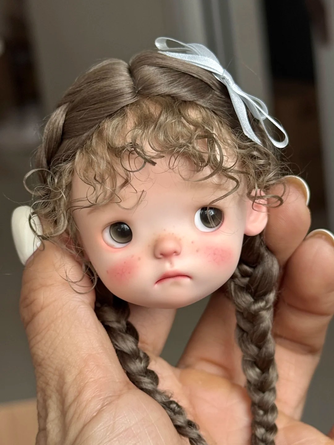Głowa lalki BJD Amber 1/6 SD x – Beauty Y Makeup recenzja i cena
