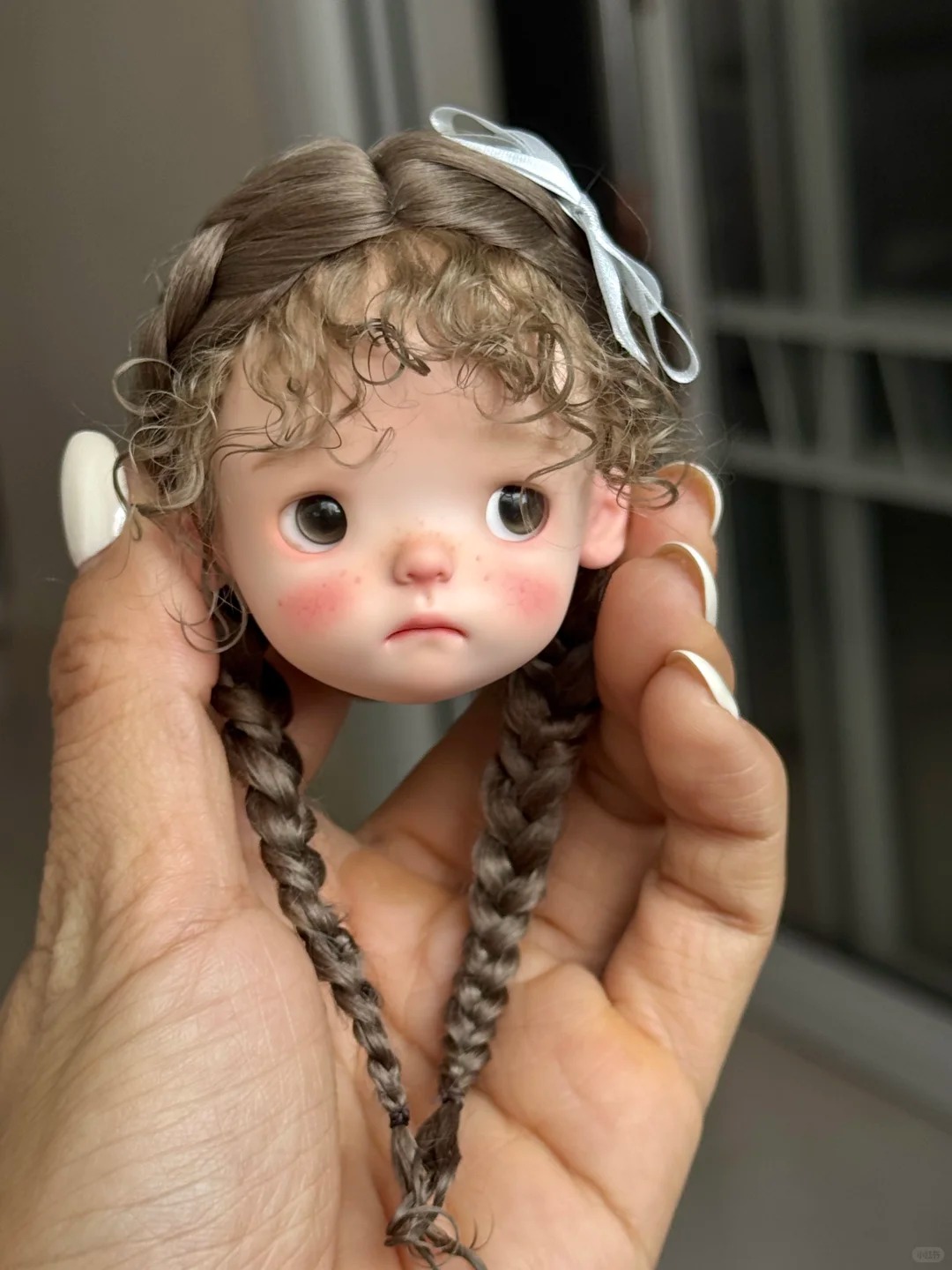 Głowa lalki BJD Amber 1/6 SD x – Beauty Y Makeup recenzja i cena