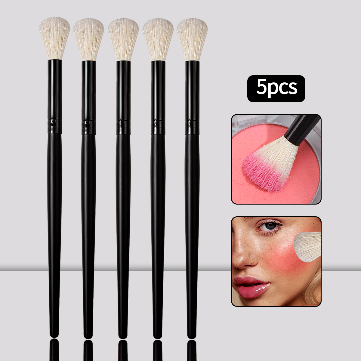 5 Zestawów Miękkich, Wielofunk – Huda Beauty Makeup Brush Set recenzja i cena