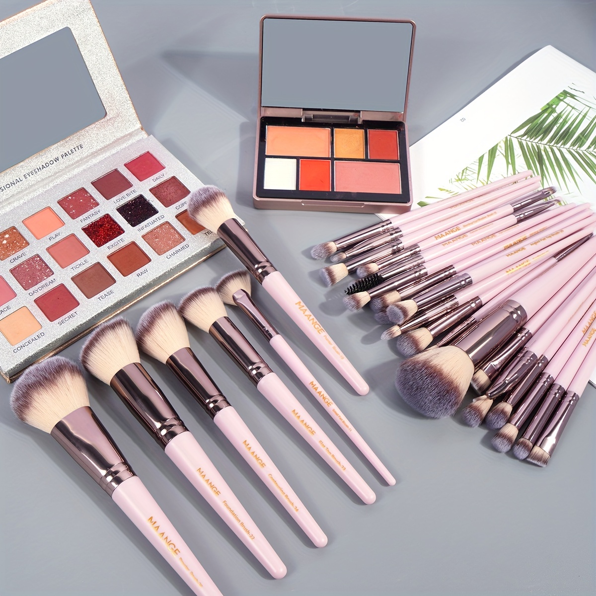 MAANGE 30 sztuk profesjonalny  – Huda Beauty Makeup Brush Set recenzja i cena
