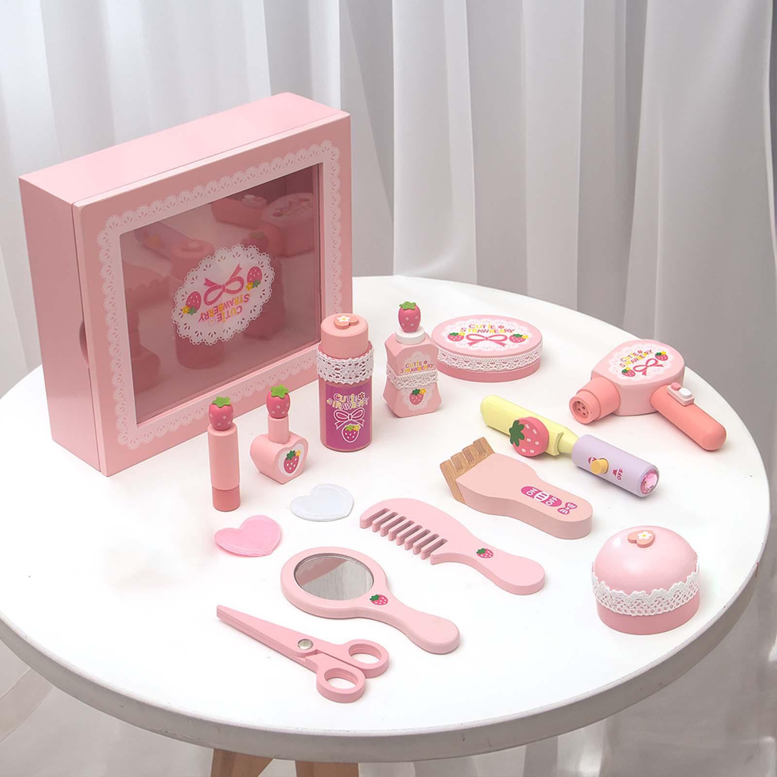 Drewniany zestaw do makijażu d – Makeup Beauty Makeup Game recenzja i cena