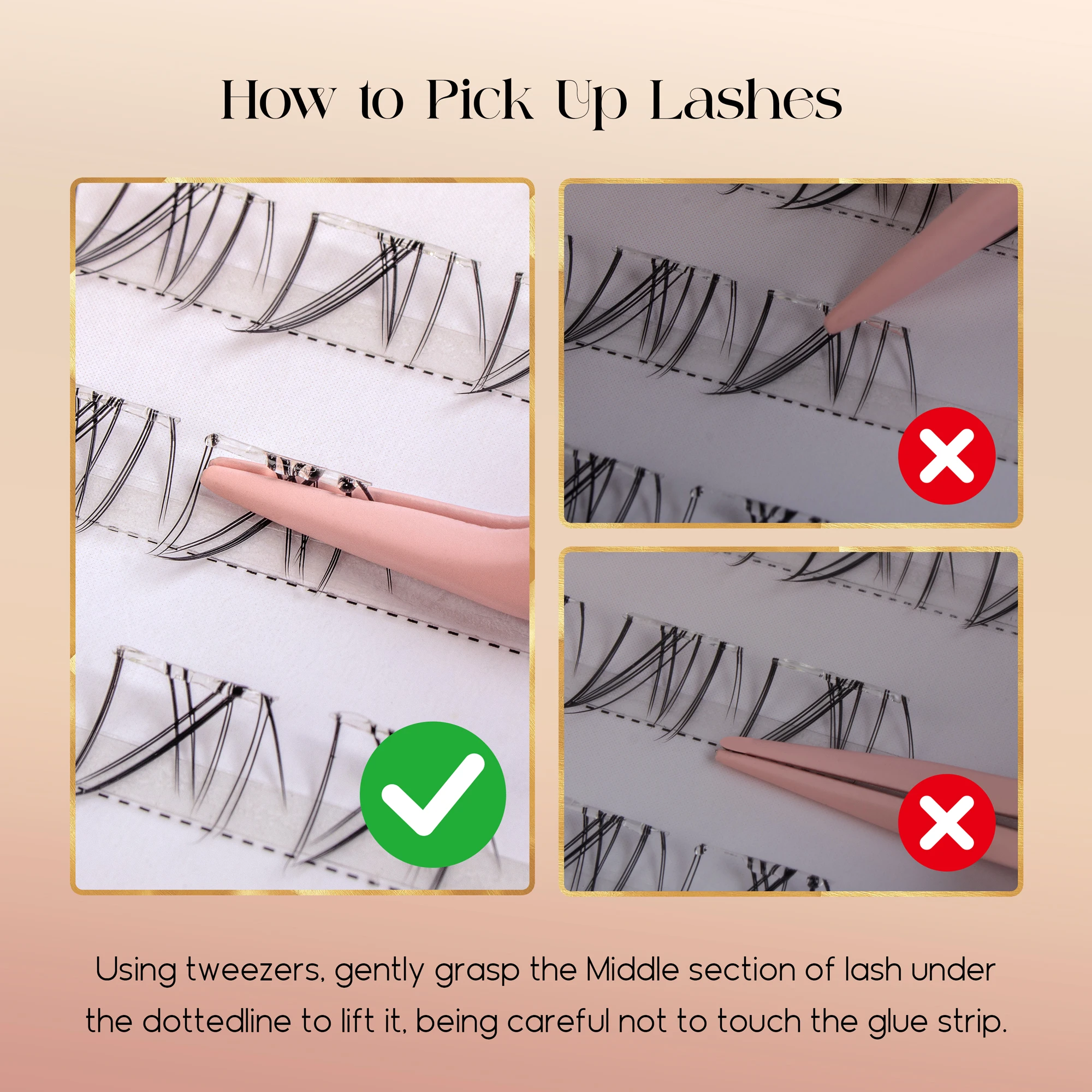 Befer Bez Kleju Dolne Rzęsy Na – False Eyelashes Natural recenzja i cena