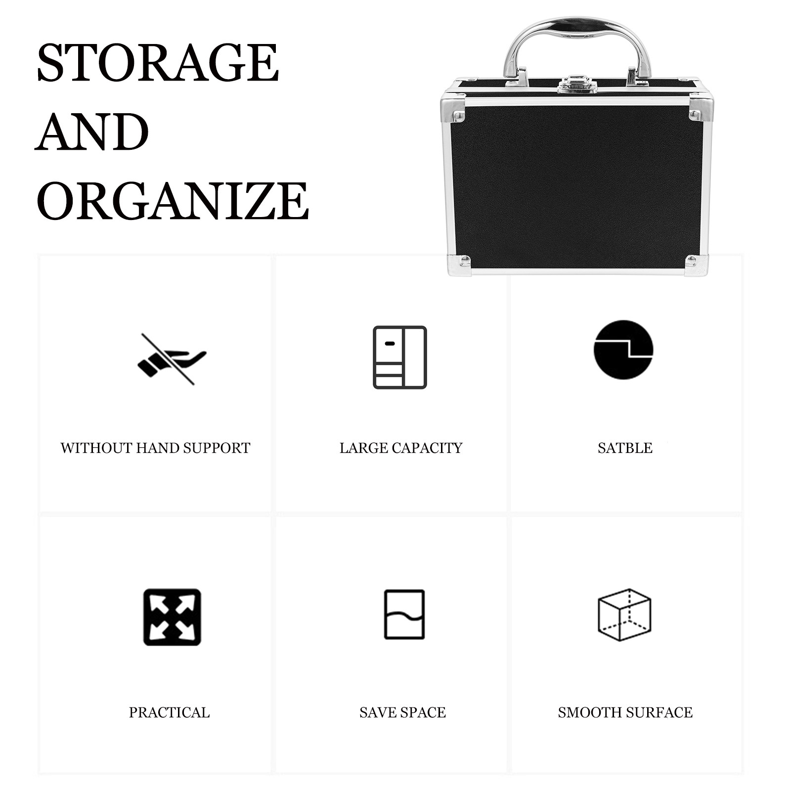 Aluminiowa walizka na kosmetyk – Beauty Makeup Design recenzja i cena