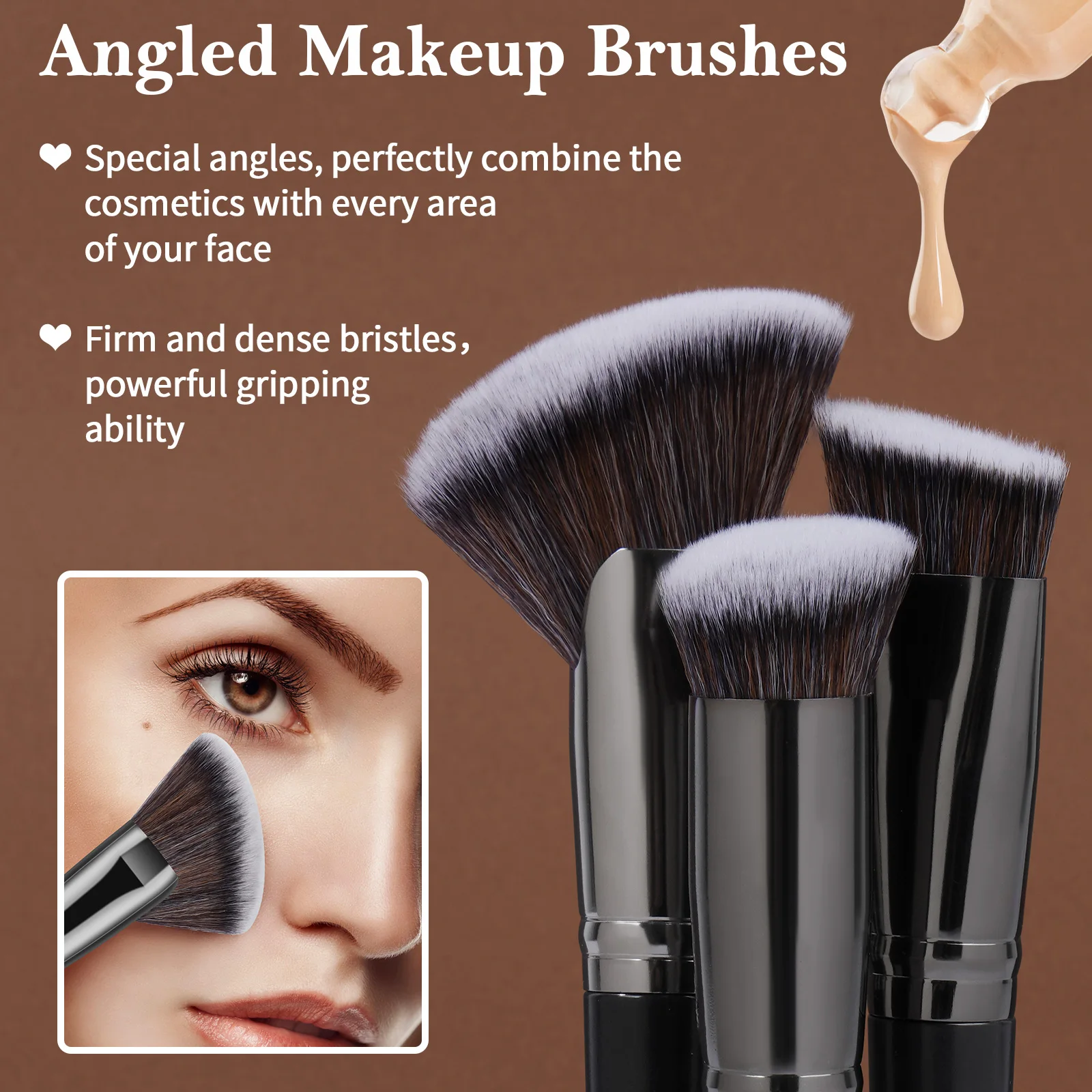 MAANGE profesjonalne pudełko u – Huda Beauty Makeup Brush Set recenzja i cena