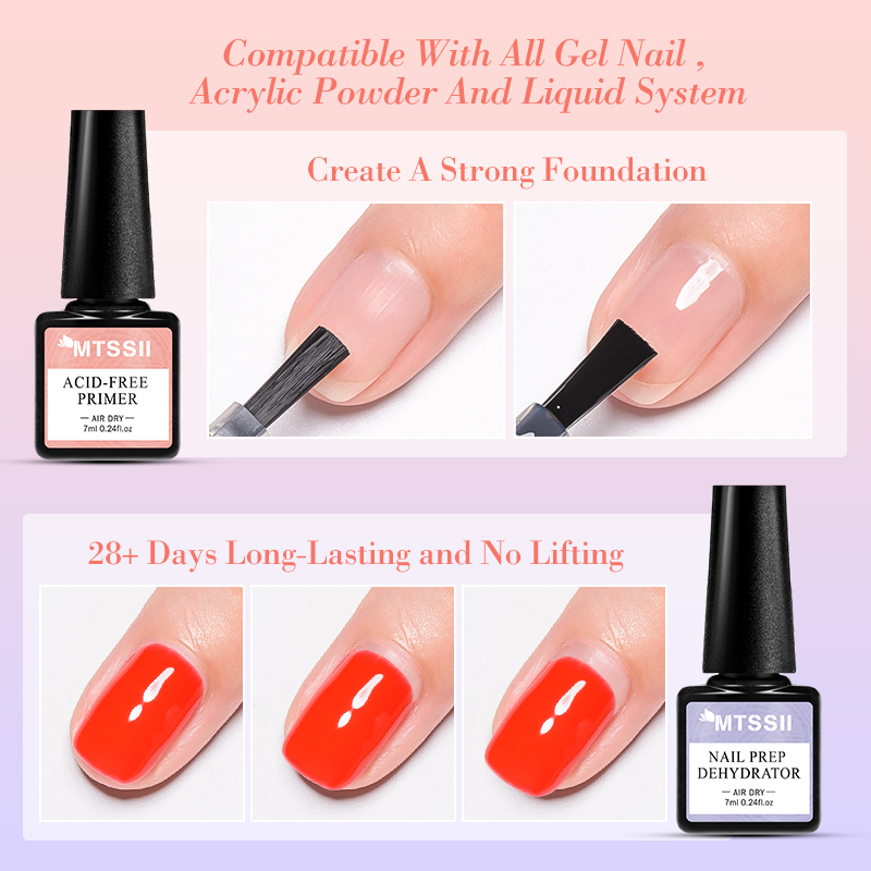5-częściowy zestaw żeli do paz – Nail Dehydrator Primer recenzja i cena