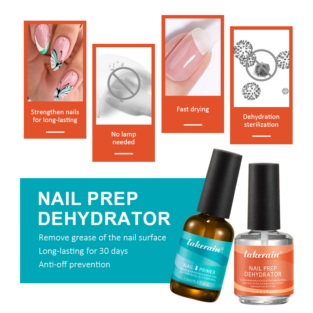 2Pcs 15ml Nail Prep Dehydrator – Nail Dehydrator Primer recenzja i cena