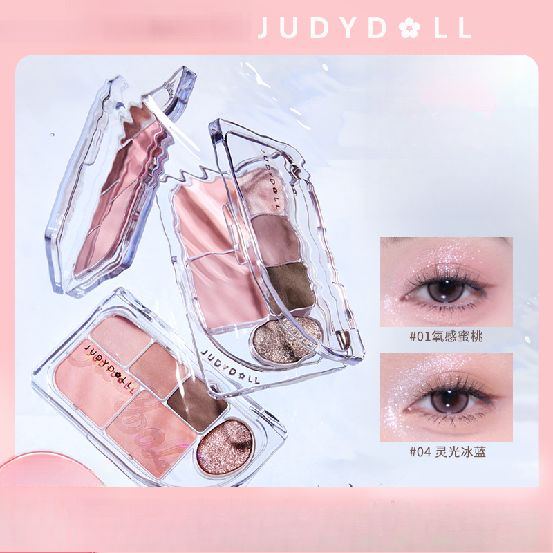 Judydoll 6-kolorowy matowy poł – Merit Beauty Makeup recenzja i cena