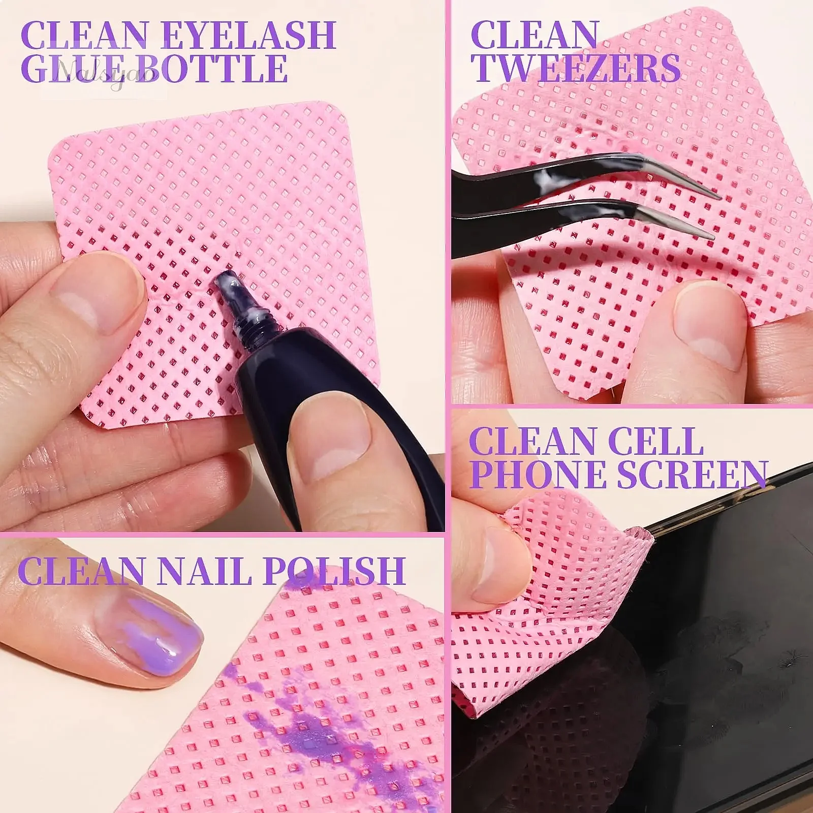 200 sztuk bezpyłowych chustecz – Gel Nail Polish recenzja i cena