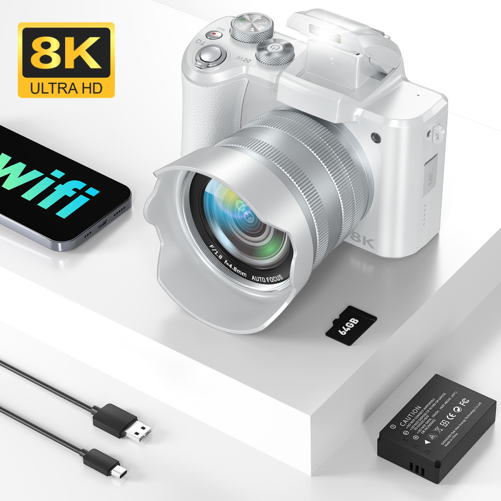 Aparat cyfrowy 8K do fotografi – Beauty Makeup Camera recenzja i cena