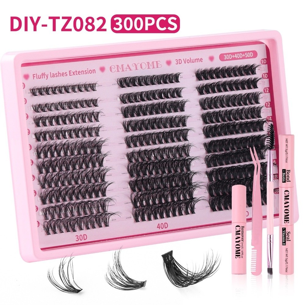 300 szt. Sztucznych rzęs Bond  – False Eyelashes Natural recenzja i cena