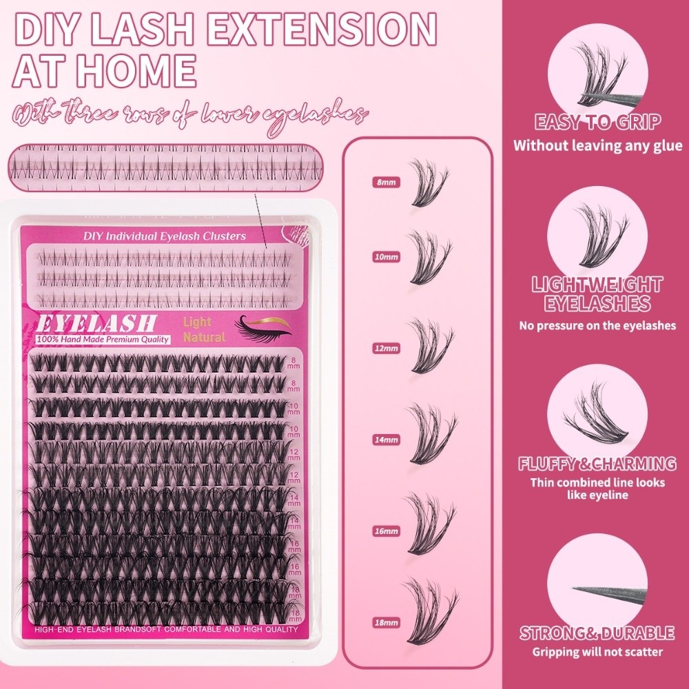 Sztuczne rzęsy o długości 8-18 – False Eyelashes Natural recenzja i cena