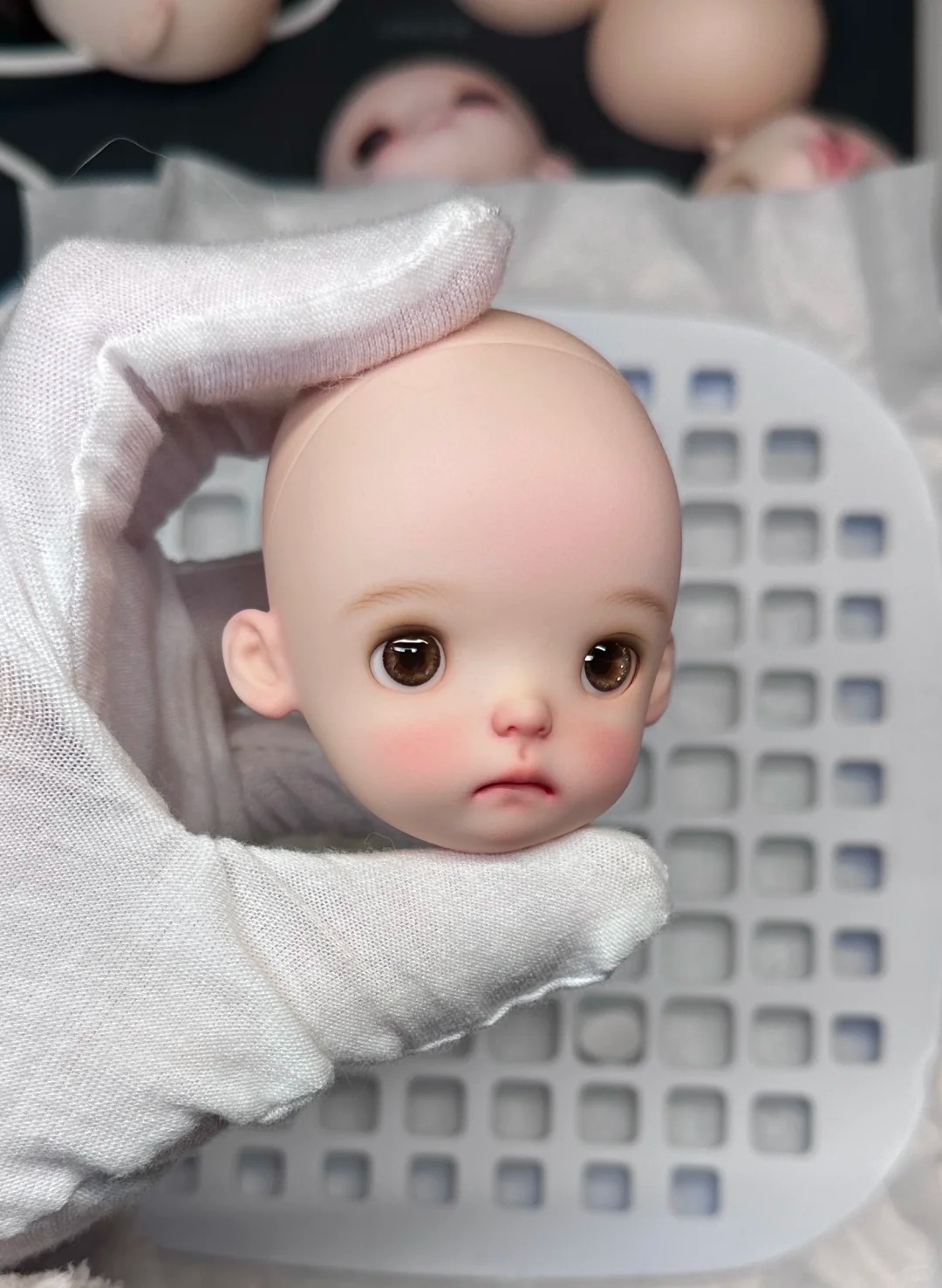 Głowa lalki BJD Amber 1/6 SD n – Beauty Y Makeup recenzja i cena