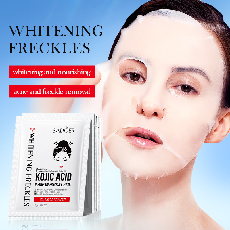5 sztuk SADOER maska na twarz  – Sheet Face Mask Pack recenzja i cena
